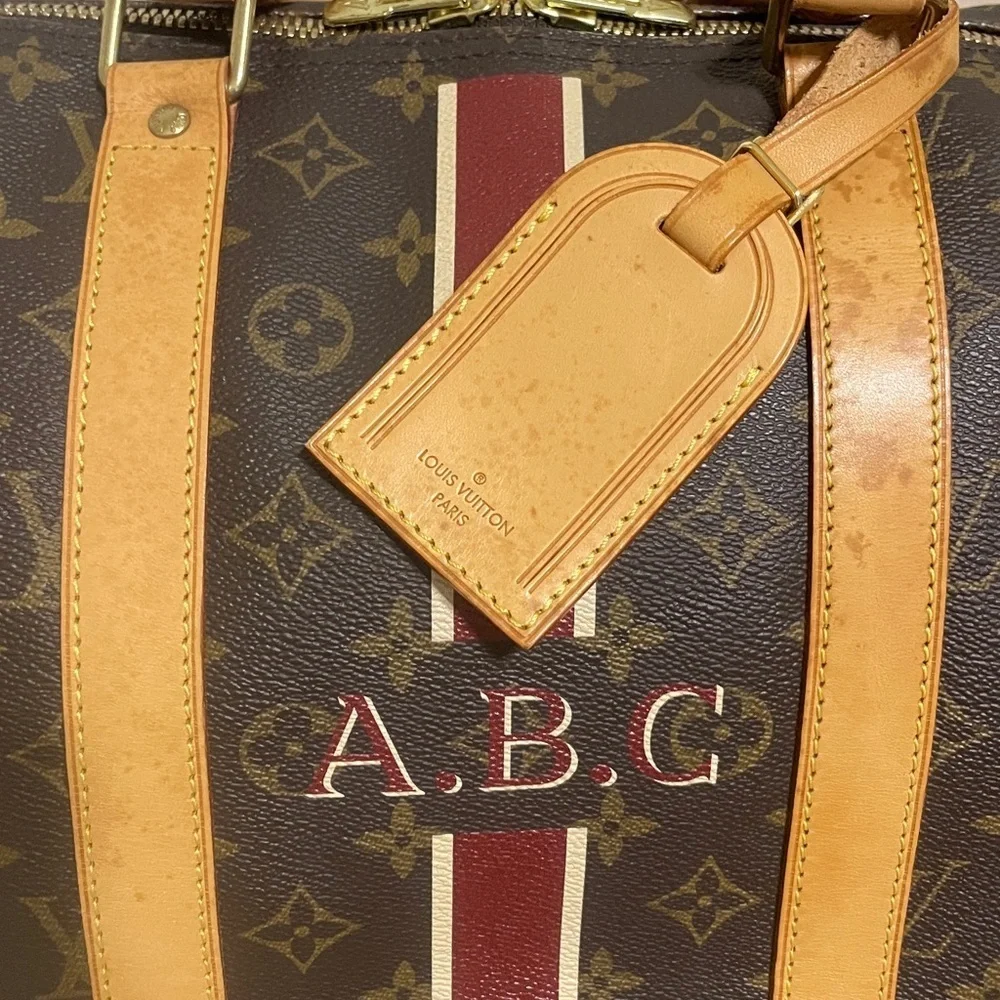 Louis Vuitton Monogram Keepall Bandouliere 55